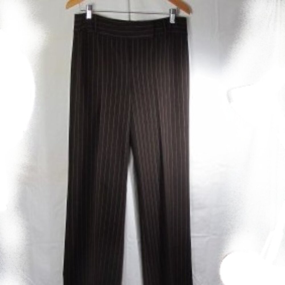 Trousers, Context, Like New, Size 10, Brown Stripe, Perfect Condition. Enjoy